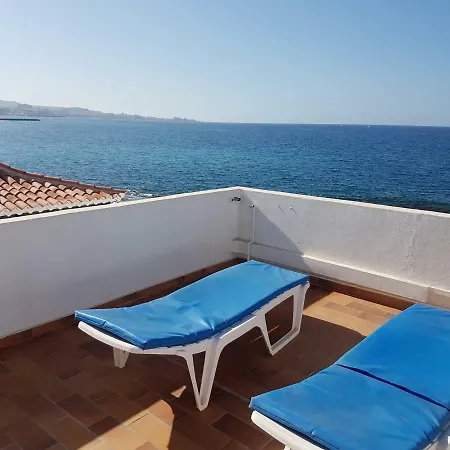 Beachfront Romantica With Private Pool, Jacuzzi, Large Terrace, Bbq, Wifi, Parking * Costa Adeje (Tenerife)